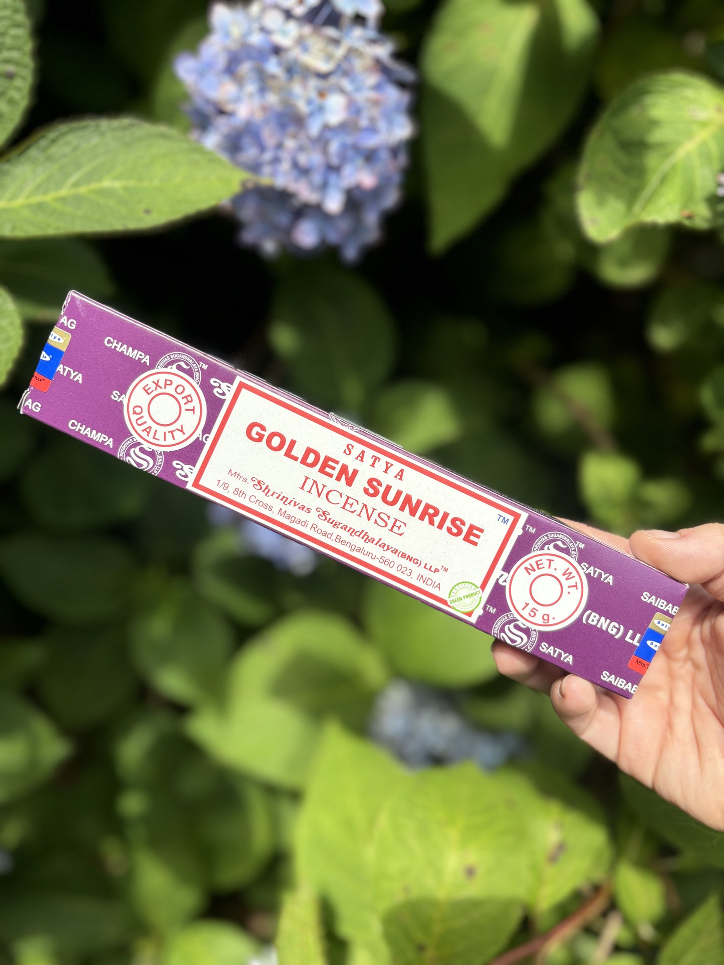 Golden Sunrise Satya Incense