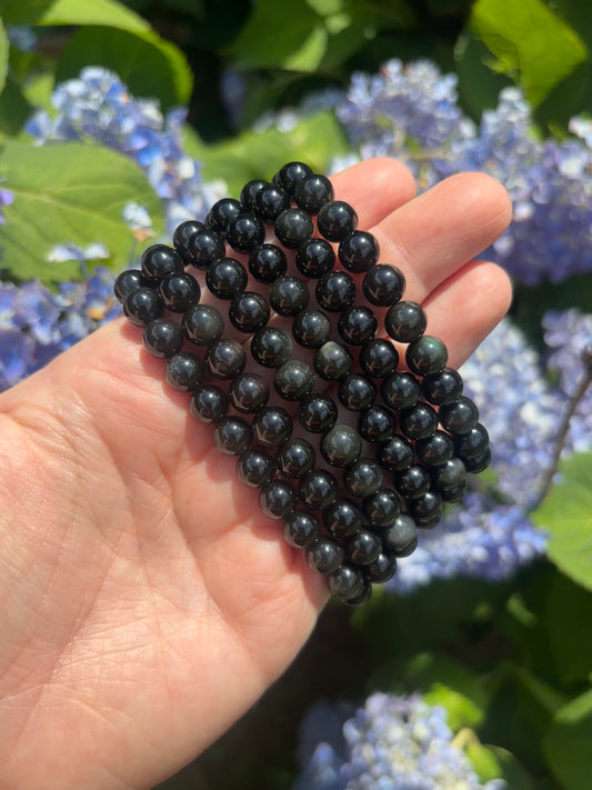 Rainbow Obsidian Bracelet