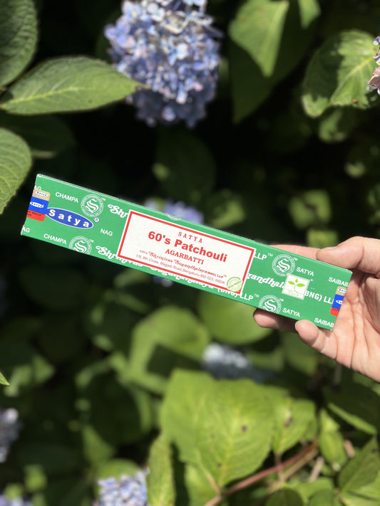 60s Patchouli Satya Incense