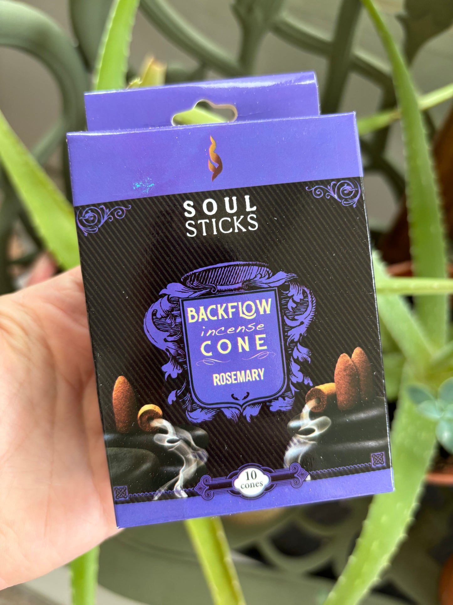 Rosemary Backflow Incense Cones