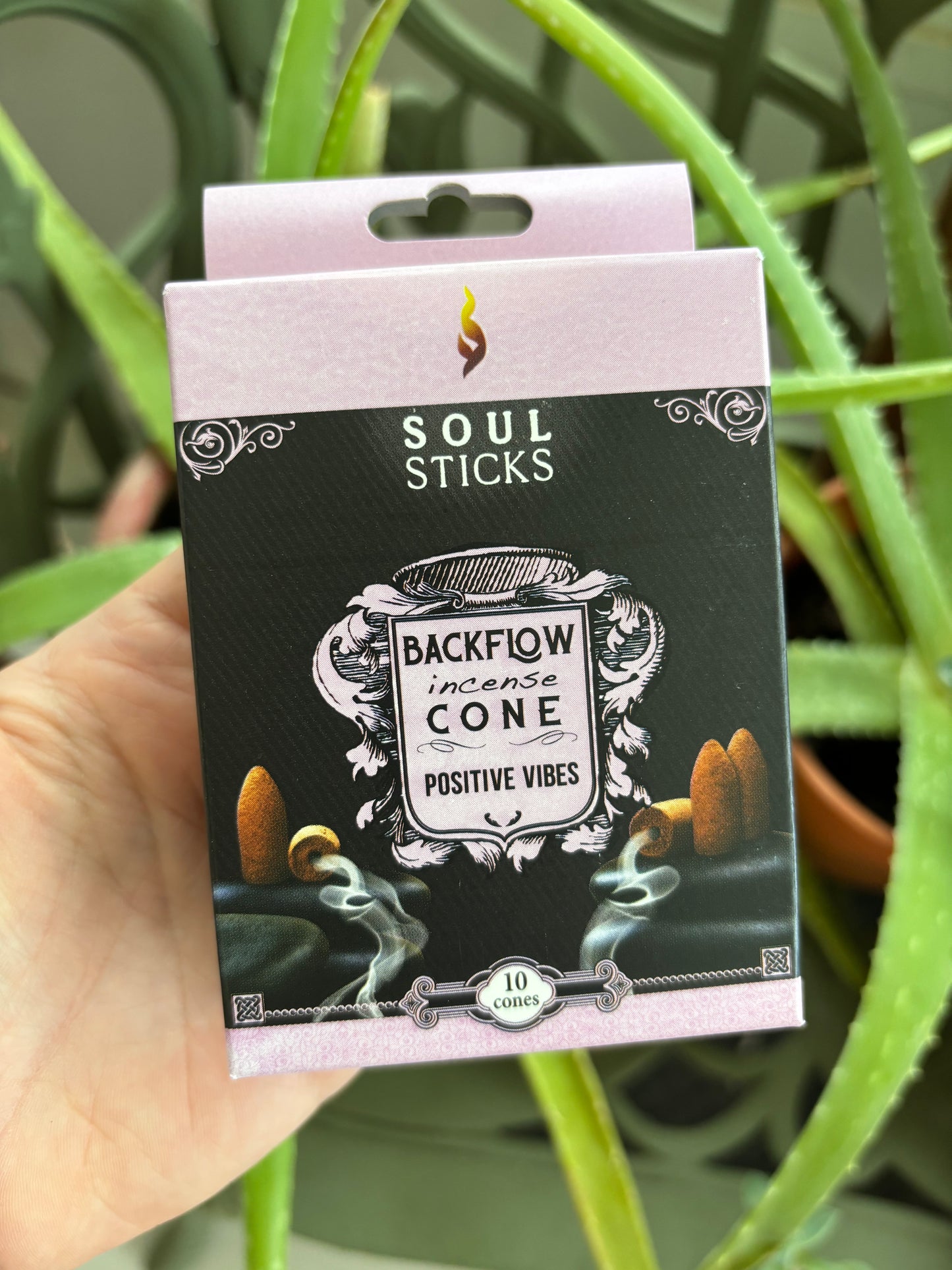 Positive Vibes Backflow Incense Cones