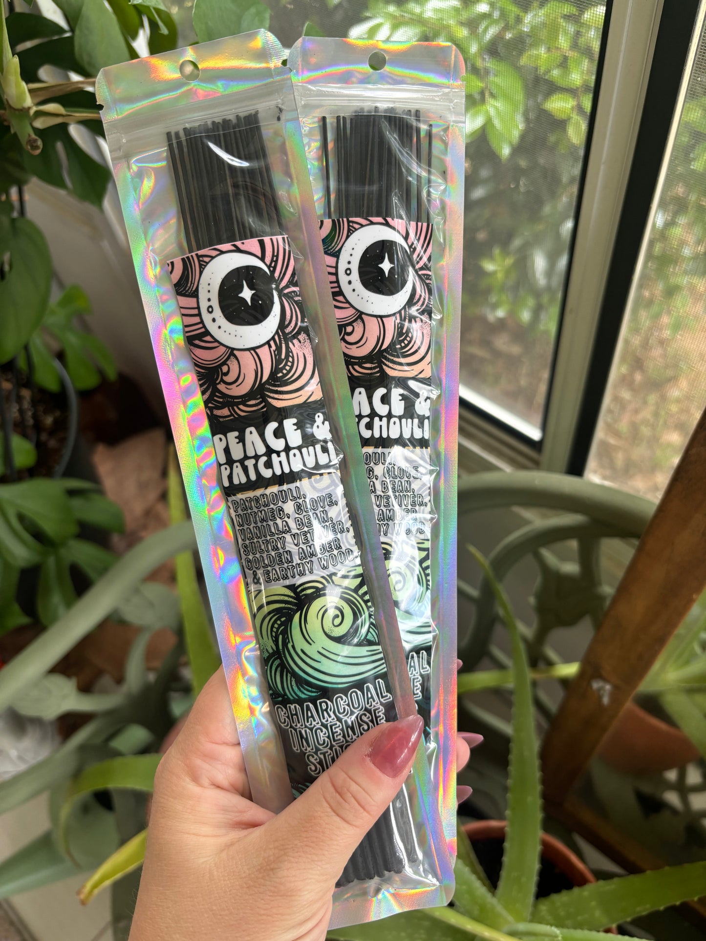 Peace & Patchouli Charcoal Incense Sticks