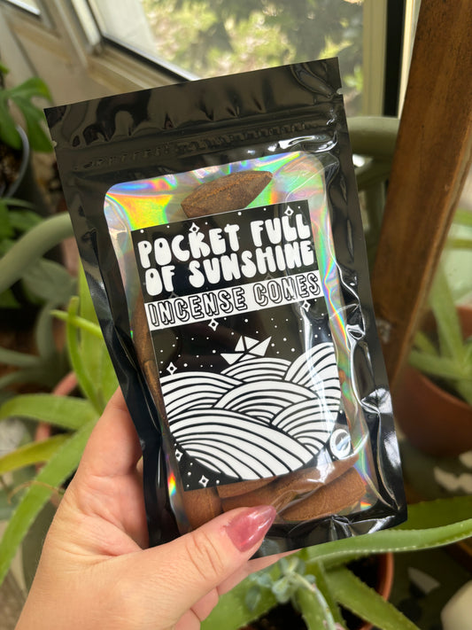 Pocket Full of Sunshine Backflow Incense Cones