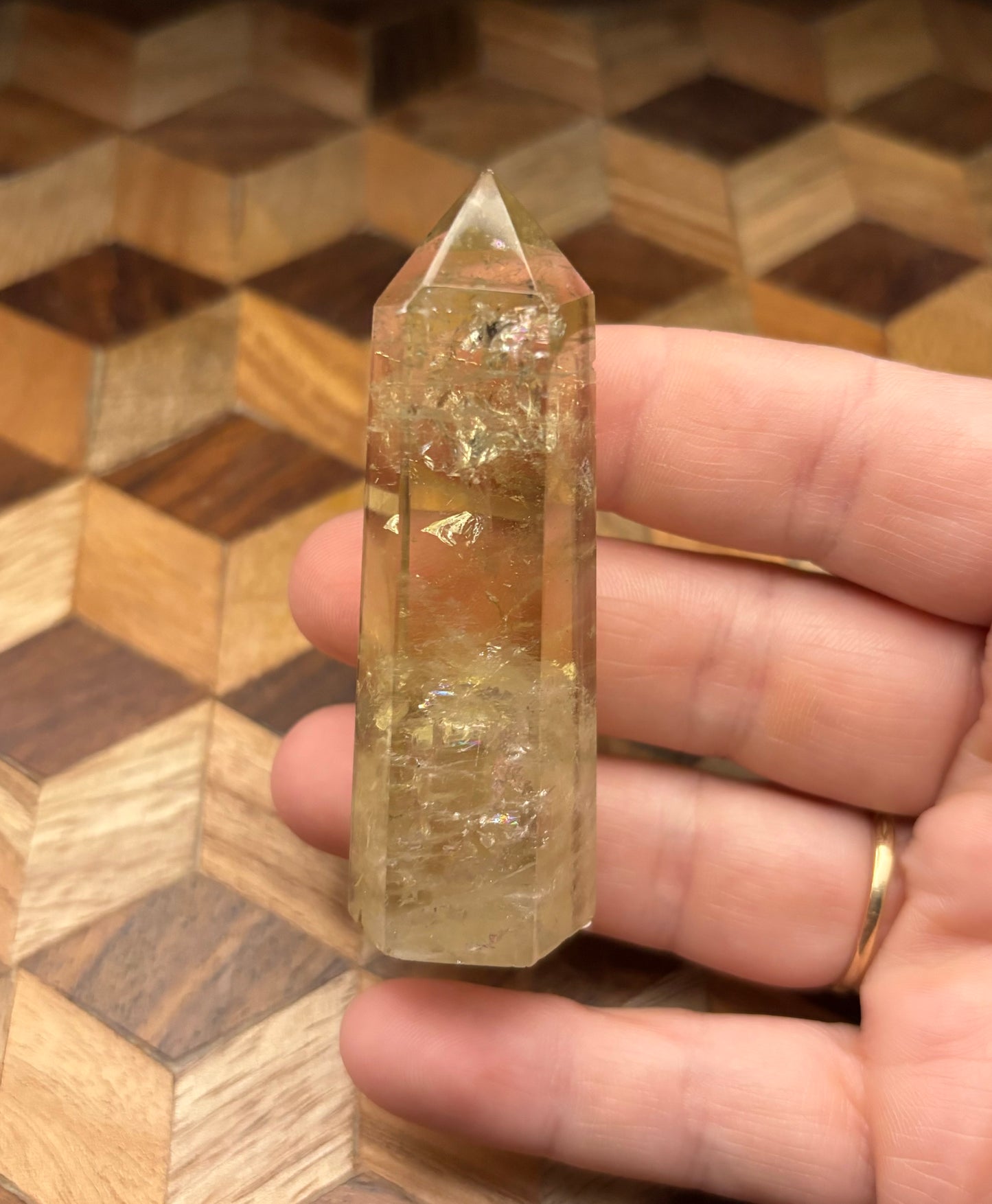 Smokey Citrine Tower