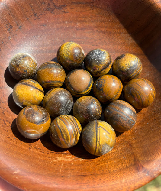 Tigers Eye Mini Sphere
