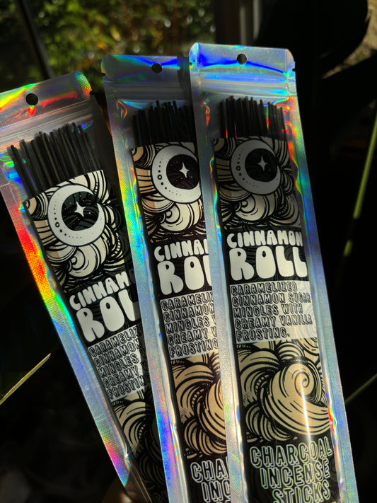 Cinnamon Roll Charcoal Incense Sticks