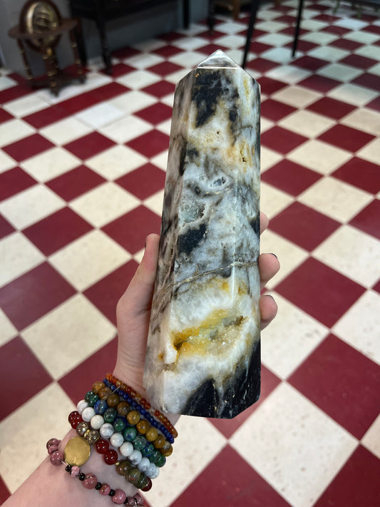 Dendritic Agate point - LARGE