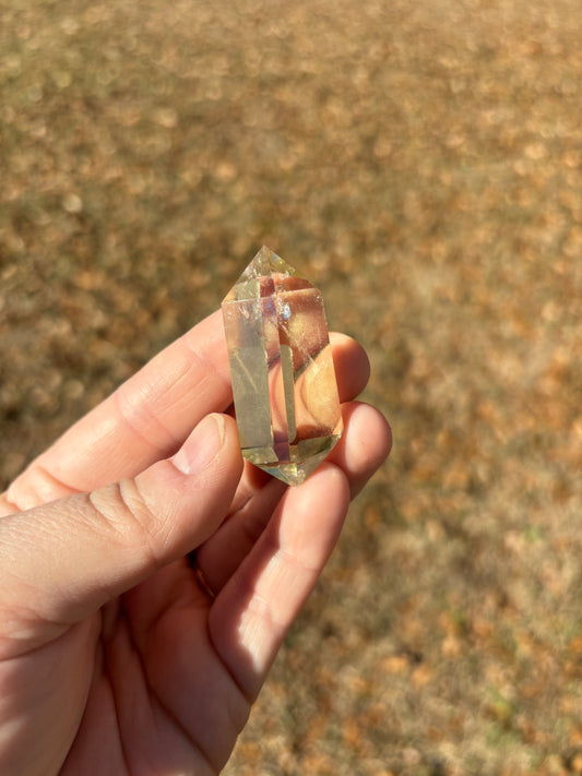 HQ Dbl Terminated Smokey Citrine