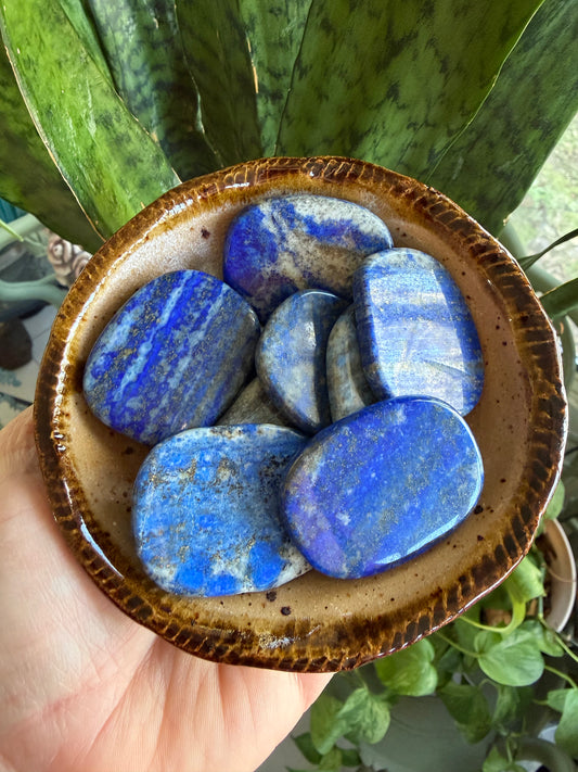 Lapis Lazuli Worry Stone