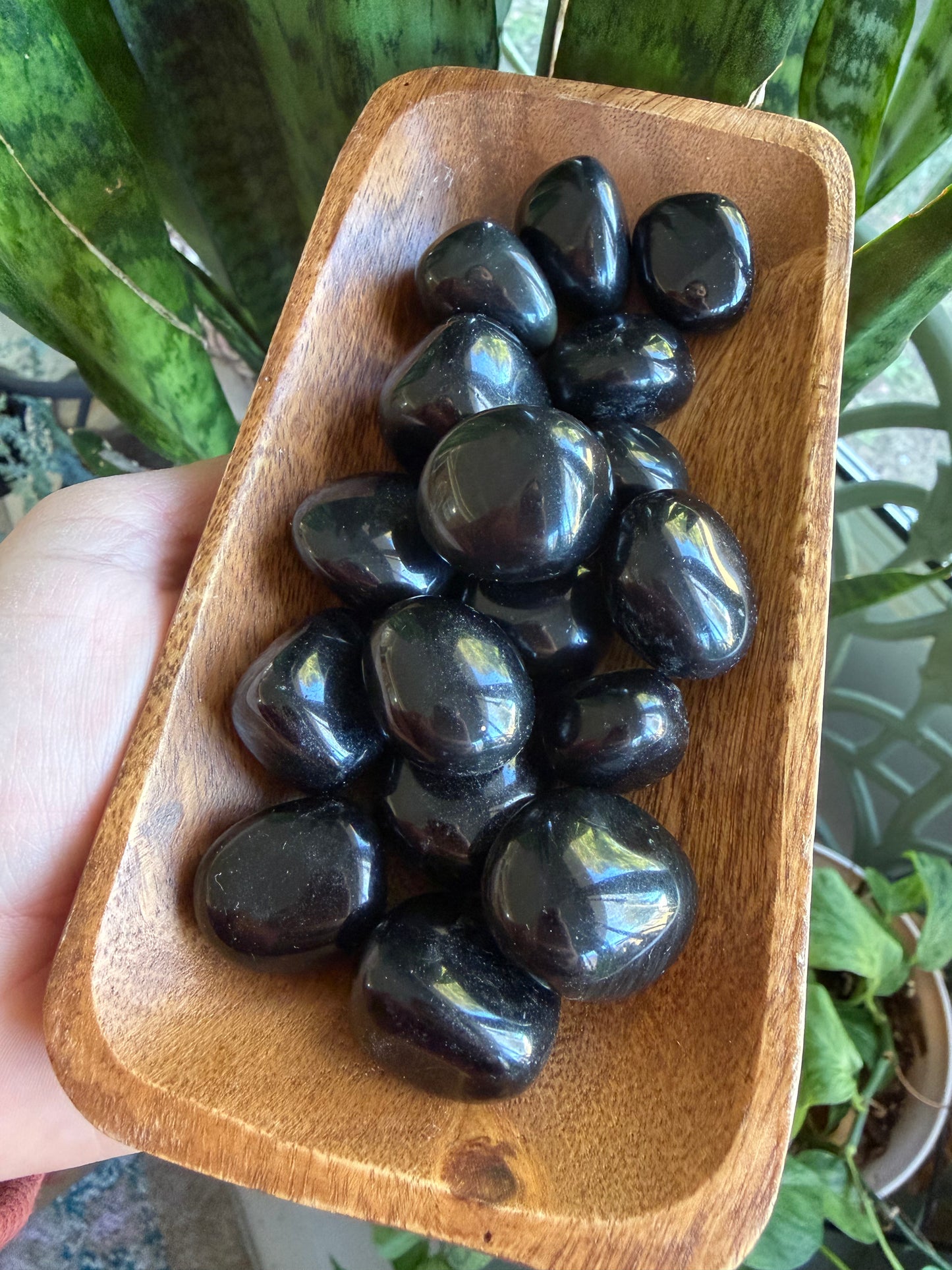 Black Obsidian Tumble