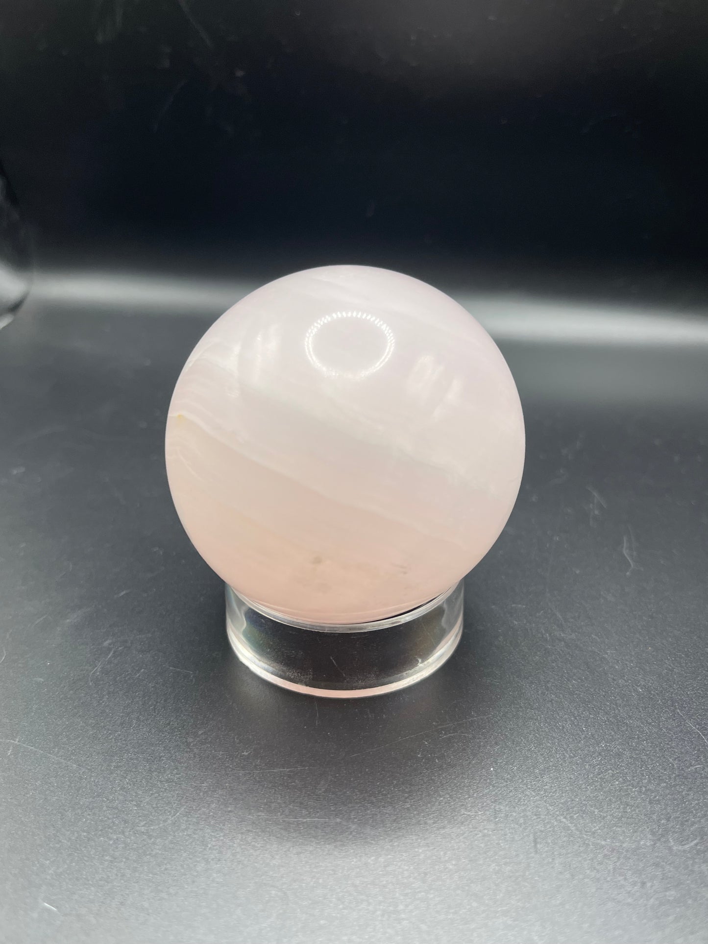 Pink Mangano Sphere