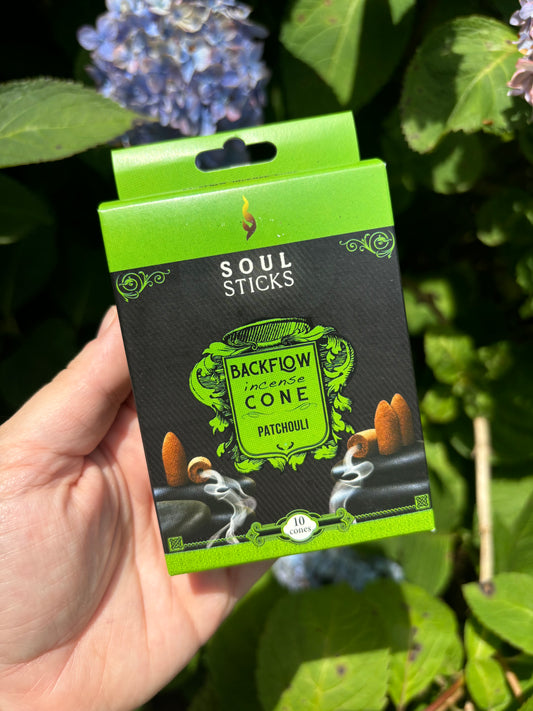 Patchouli Backflow Soul Sticks Incense Cones