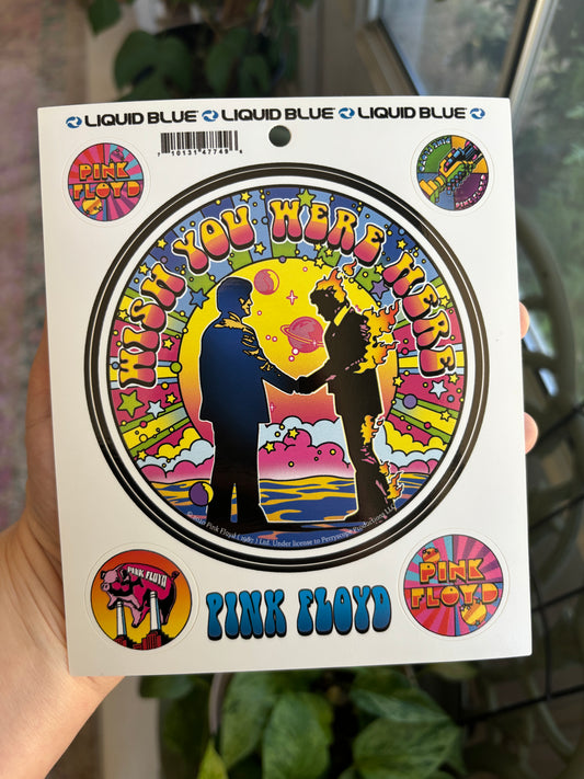 Pink Floyd Wish You Were Here Stickers