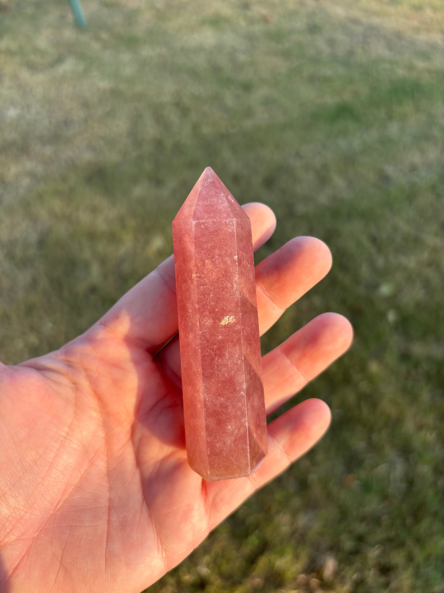 Strawberry Quartz Tower