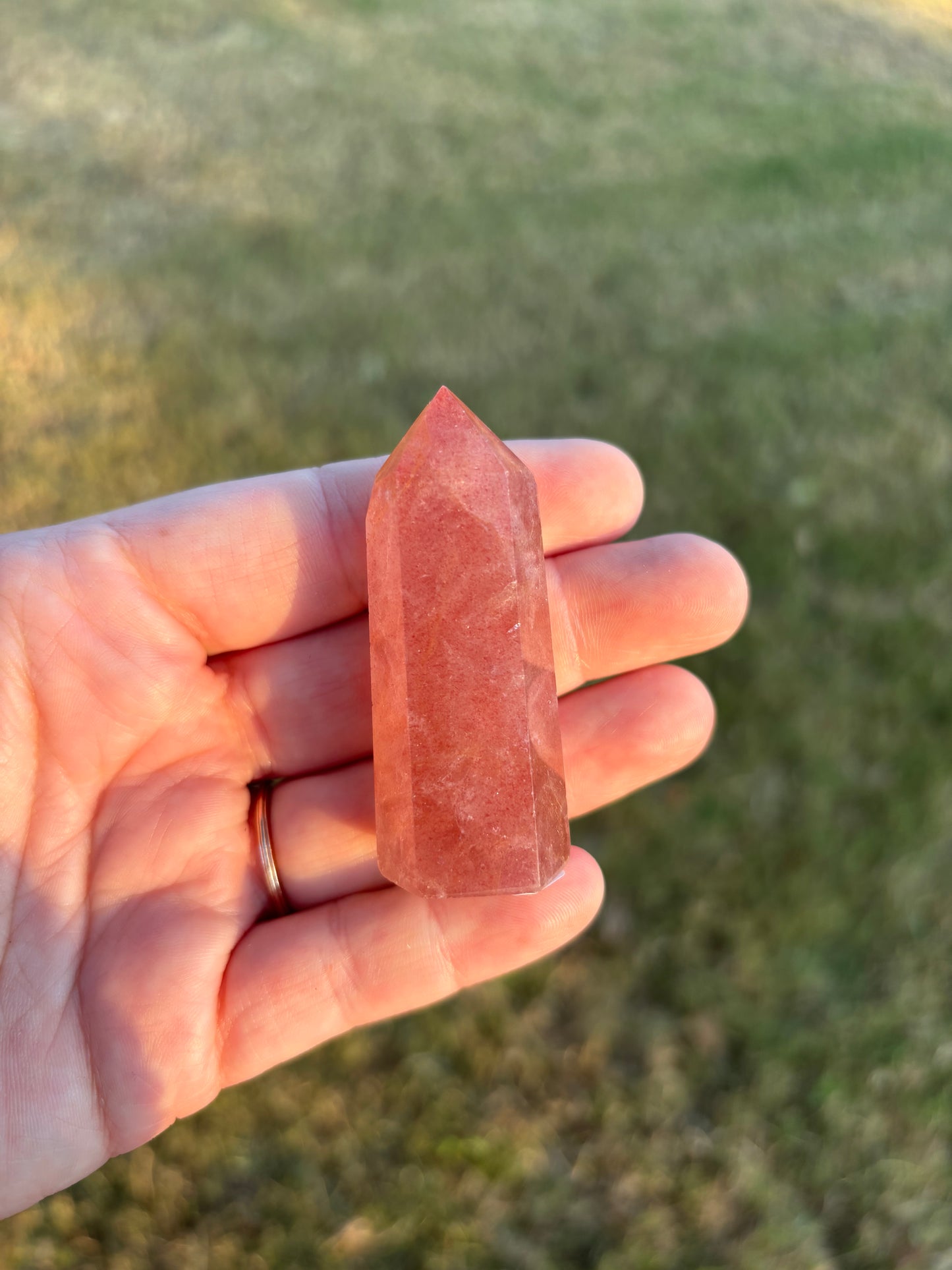 Strawberry Quartz Tower