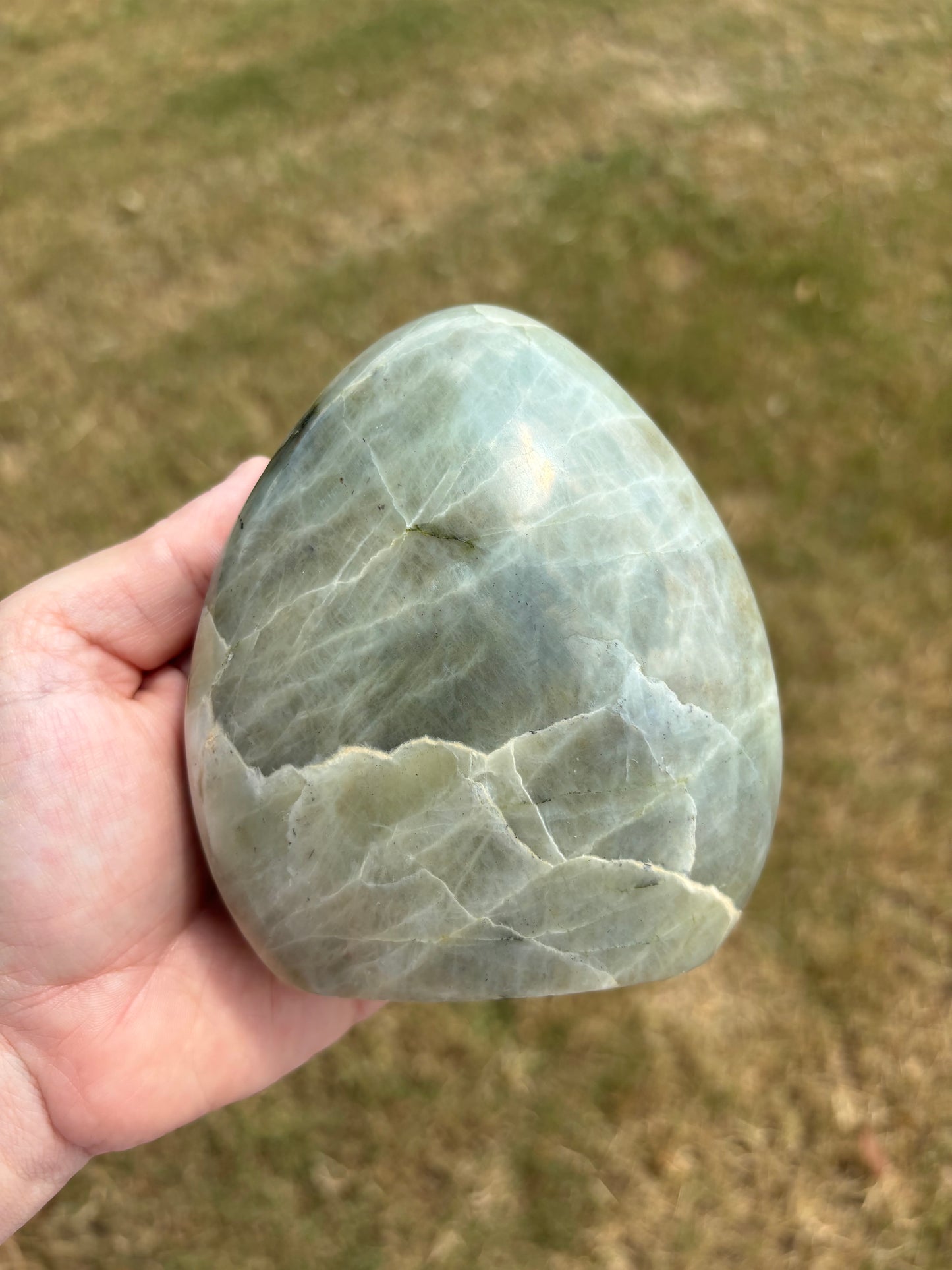 Garnierite aka Green Moonstone Freeform