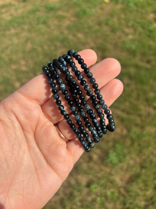 Blue Tigers Eye Bracelet